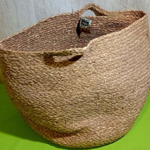Lote siguiente: Canasto Rústico Grande Tejido Artesanal