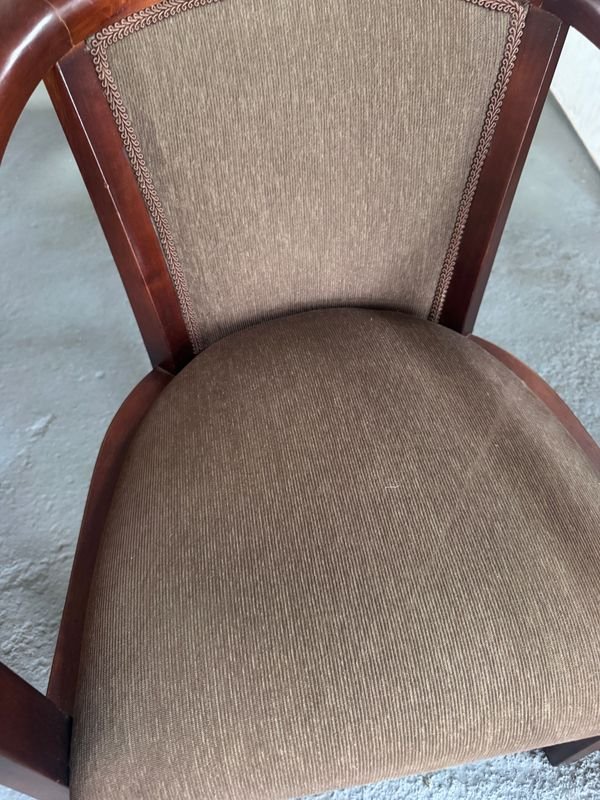 Sillas de Madera con Tapicería, Estado Excelente - imagen 4