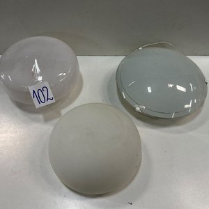 2 Tulipanes de Vidrio y Plafón de Techo - imagen 2