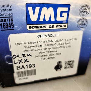 Lote de 3 Bombas de Agua VMG para Chevrolet Corsa, Zafira, Aveo - imagen 3