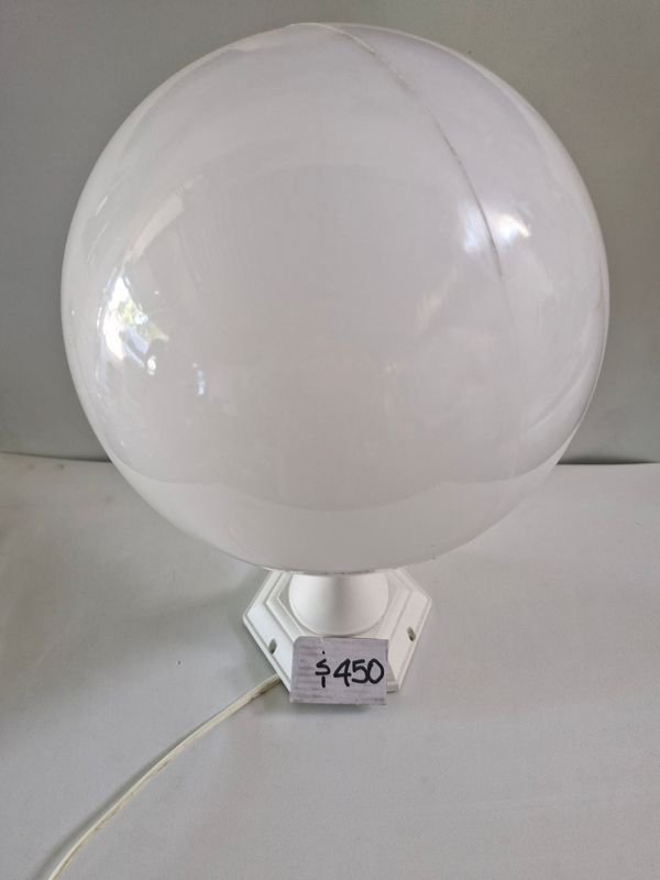 Lámpara cilíndrica blanca para decoración - imagen 2