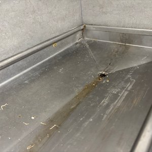 Mesada de Acero Inoxidable con Doble Bacha, Grifería Profesional y Estante Escurridor - imagen 2