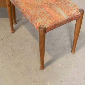 Cómoda Danesa de Dos Niveles con Banqueta y Vidrios Biselados - imagen 3