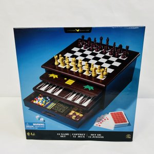 Centro de Juegos 12 en 1 "Cardinal Classics" de Madera - imagen 3