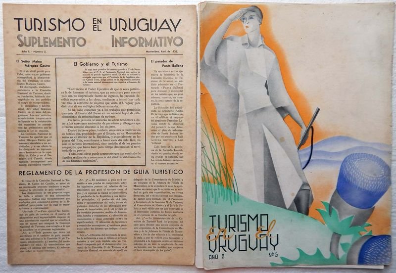 Lote siguiente: Revista Turismo En El Uruguay - Edición de Abril 1936