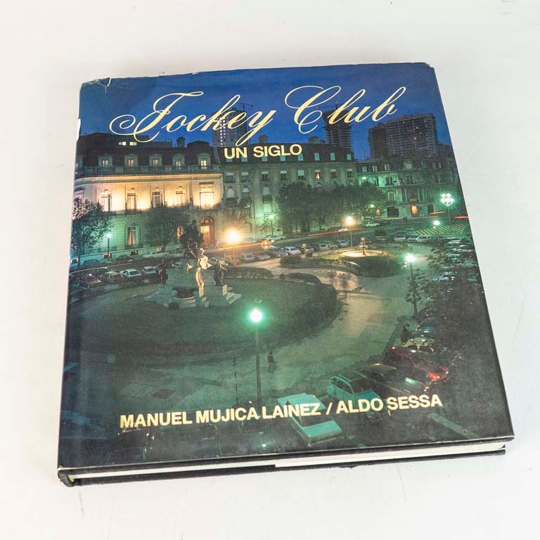 Libro "Jockey Club: Un Siglo" Tapa Dura con Sobrecubierta