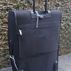 Valija Samsonite Negra Grande con Ruedas - imagen 5