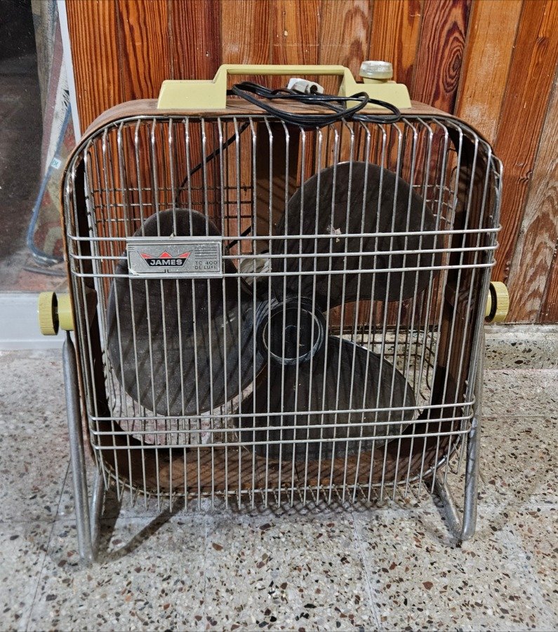 Ventilador Turbo James Vintage