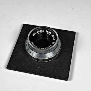 Lote de Accesorios Fotográficos Antiguos: Cámara Metopta, Lente Wollenak y Flash Kobold - imagen 6