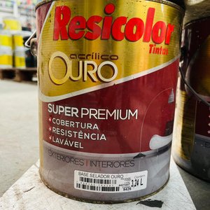 Latas de Pintura Acrílica Resicolor Ouro (3.24L y 6L) - imagen 2