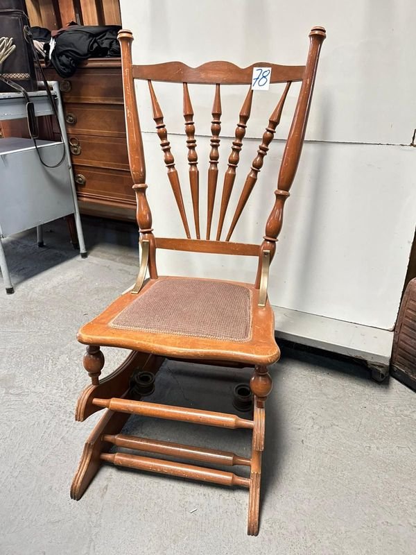 Sillon Hamaca con Resorte en Madera - imagen 2