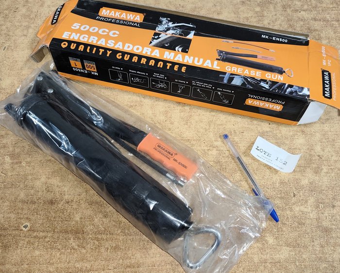 Lote siguiente: ENGRASADORA MANUAL MAKAWA - Equipamiento Industrial
