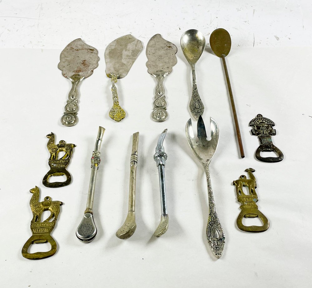 Set de 13 Piezas: Palas para Torta, Destapadores y Bombillas
