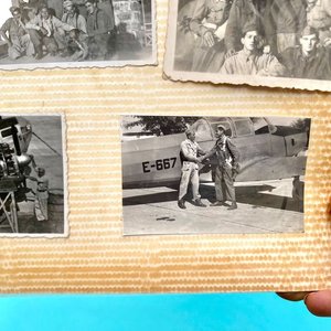 Álbum de Fotos Antiguas: Aviones de Combate y Militares en Uruguay - imagen 4