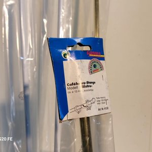 6 Barras para Cortina Metálicas Extensibles 1.30 a 2m - imagen 3