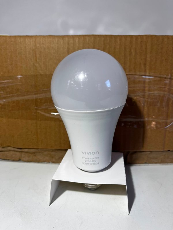 16 Lámparas LED Vivion Bulbo Luz Cálida 17W E27