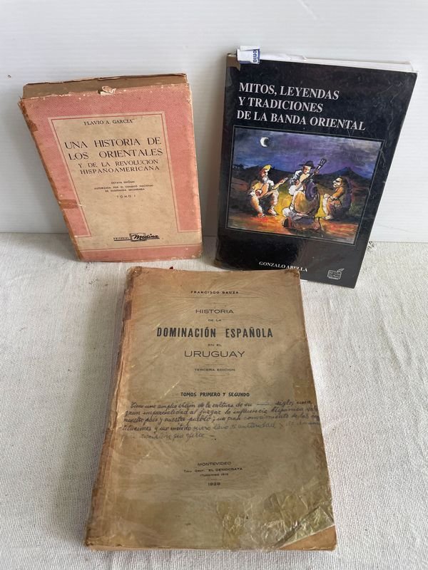 Lote de Libros: Historia de los Orientales y Dominación Española - imagen 1
