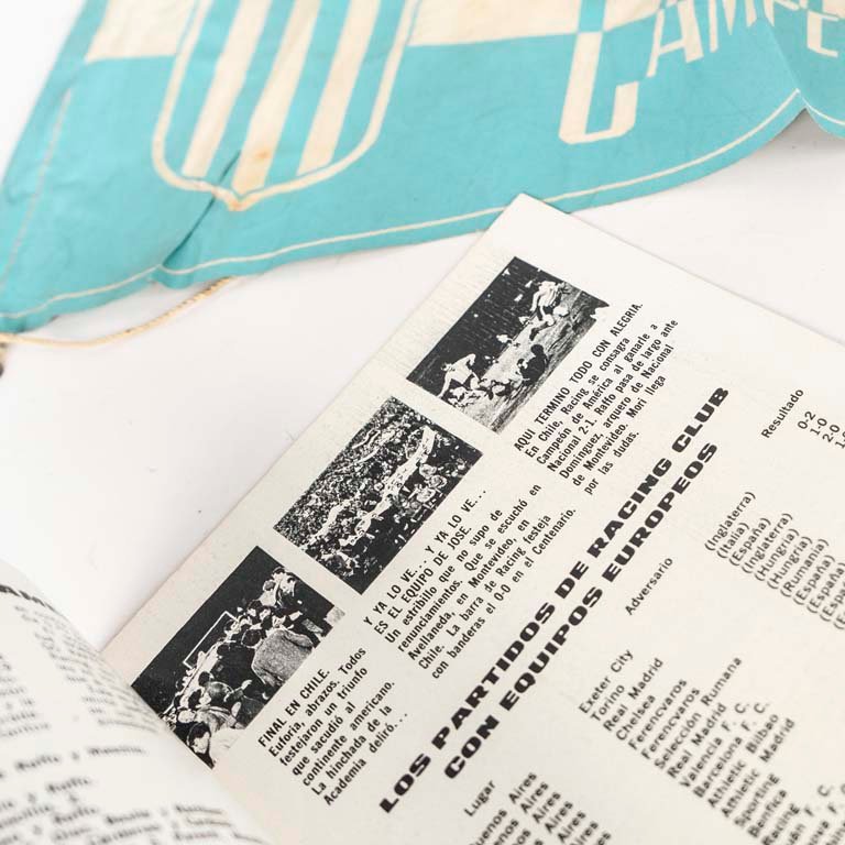 Revistilla y Banderín de Racing Campeón de América 1967 - imagen 2