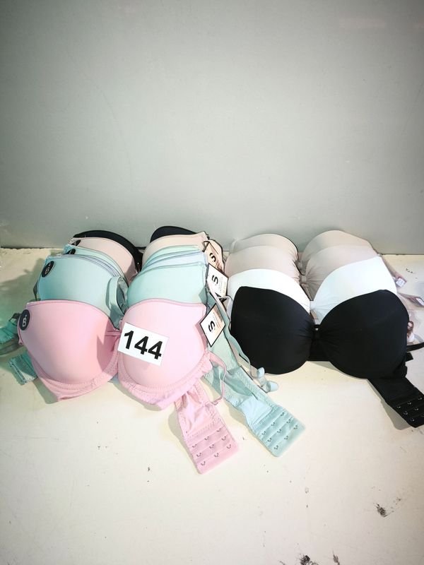 Pack de 11 Sostén con Relleno y Colores Variados