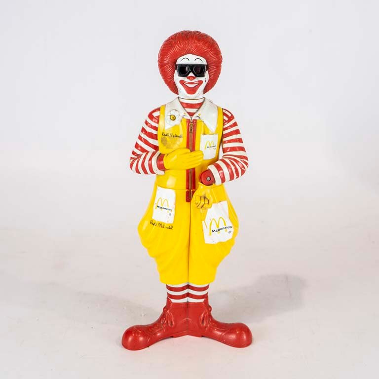 Lote siguiente: Figura de Ronald McDonald de plástico
