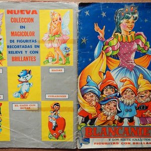 Álbum de Figuritas Blancanieves y los Siete Enanitos Crack (1965) - Casi Completo - imagen 1