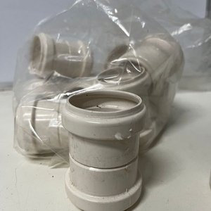 10 Cuplas de PVC de 50 mm para Instalaciones - imagen 3