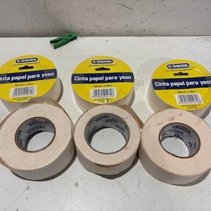 Lote anterior: 6 Rollos de Cinta de Papel para Yeso Unisil 50m