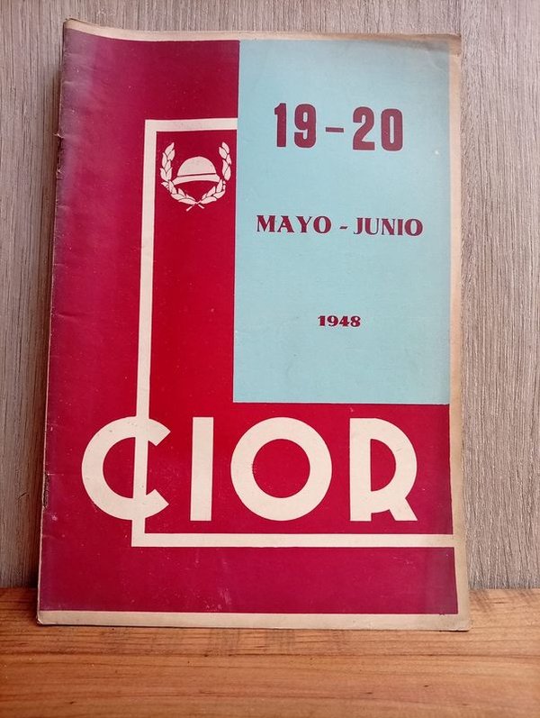 Revista "CIOR" - Centro de Instrucción de Oficiales de Reserva Uruguay - Mayo-Junio 1948 - imagen 1