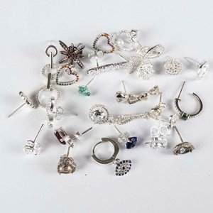 Lote de Abalorios y Pendientes Variados con Diseños de Corazón, Estrella y Ojo Turco - imagen 2
