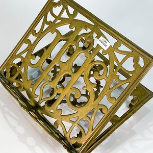 Atril Calado en Bronce con Altura Regulable - imagen 3