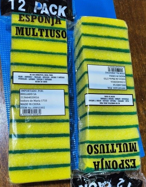 24 esponjas doble cara