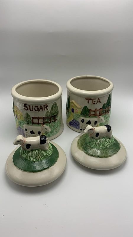 Juguetes de cerámica con vaca - imagen 2