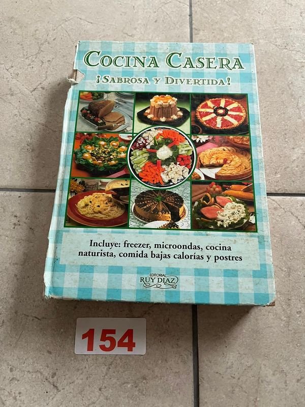 Libro de Cocina Casera Sabrosa y Divertida - Recetas Variadas