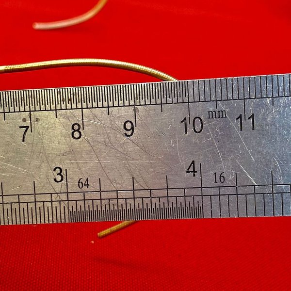 Antiguos lentes enchapados en oro con detalles en baquelita - imagen 8