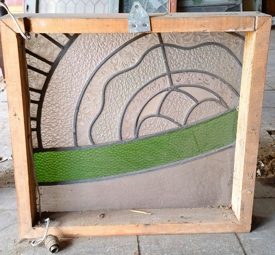 Panel de vitraux enmarcado - Artículo de vidrio estampado - imagen 6