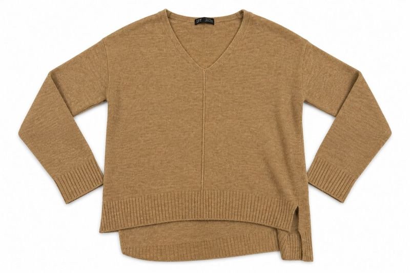 Buzo Zara de Lana Talle S Color Camel
