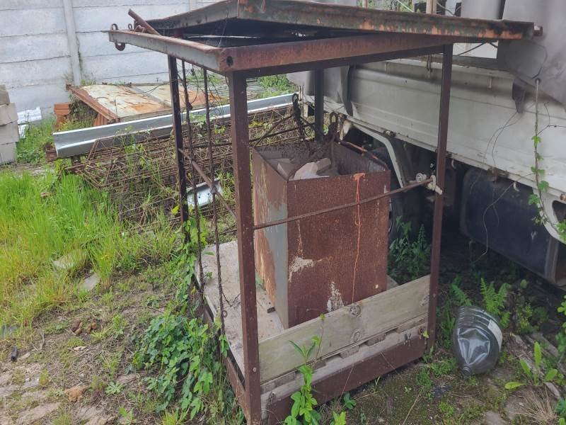 Canasto Metálico con Portones para Carga