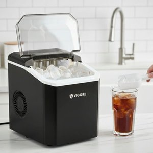 Máquina Eléctrica para Hacer Hielo VIGORE - Cubos Perfectos - imagen 4