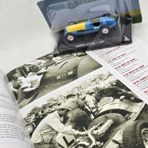 Réplica Maserati 4CLT/48 1949 Juan Manuel Fangio Colección Museo - imagen 5