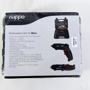 Lote siguiente: Maletin Kit de 46 ps Destornillador/atornillador inalámbrico Nappo