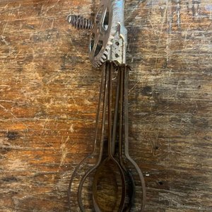 Batidor Manual Antiguo de Cocina - imagen 4