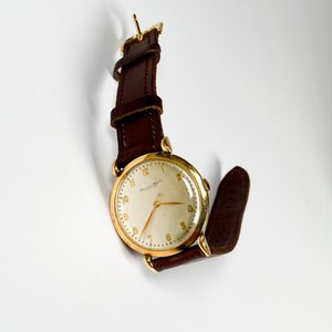 Reloj Pulsera Caballero Oro 18k IWC International Watch Co. Vintage 1940-1950 - imagen 2