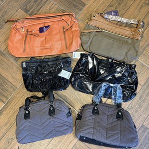 Lote de 6 Carteras de Cuero y Material Sintético - imagen 1
