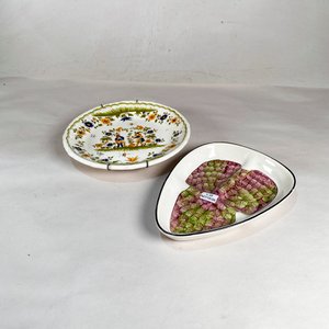 Lote anterior: Copetinero Triangular y Plato Decorativo Francés "Personajes"