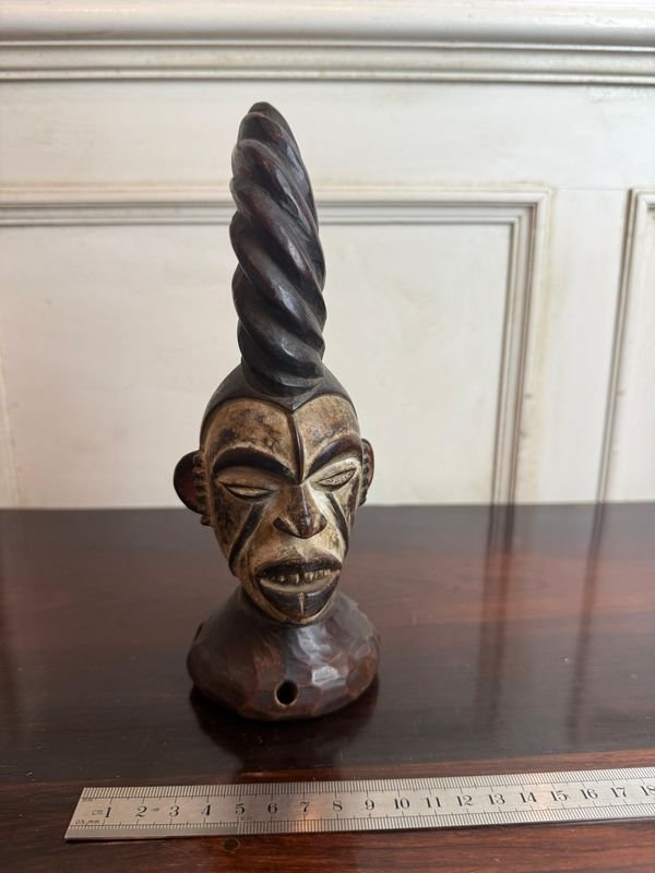 Escultura Africana de Madera - imagen 1