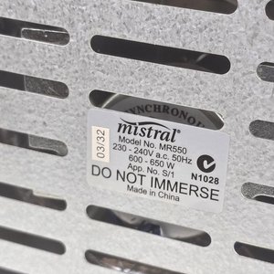 Horno Asador Vertical Eléctrico Mistral Rotisserie Oven Modelo MR550 - imagen 4