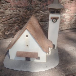 Lote siguiente: Maqueta Iglesia Pueblo Miniatura Modelismo Ferroviario