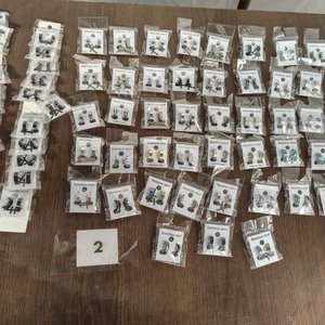 85 Pares de Caravana de Acero Inoxidable para Mujer - imagen 1