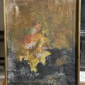 Lote siguiente: Obra Abstracta Oleo y Acrílico sobre Lienzo Firmada