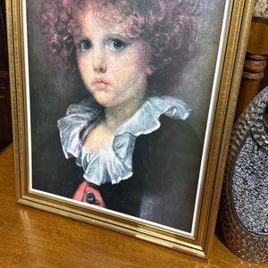 Lote siguiente: Cuadro Retrato Niño Rizado